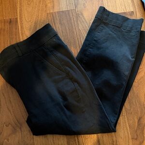 Everlane Women's Black Straight Leg Pants